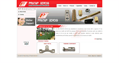 Desktop Screenshot of pratapudyog.com